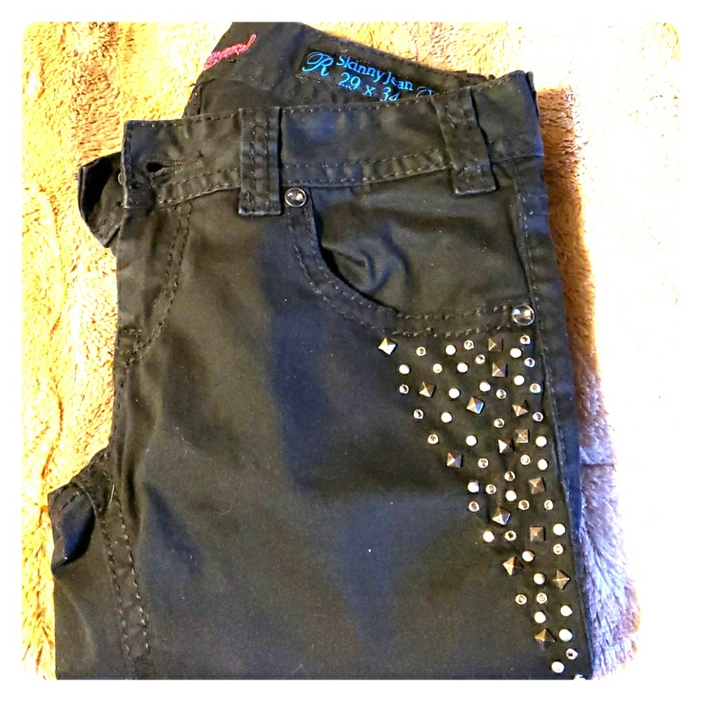 Rock & Roll black skinny jeans